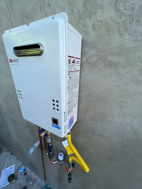 Tankless water heater installation for Jims Corner homes